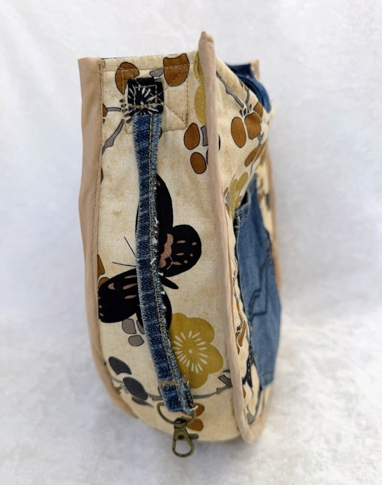 Denim Hobo Bag