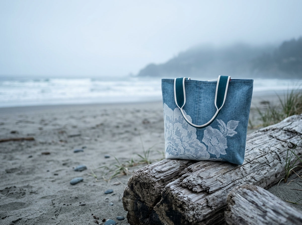 Large Tote Bag — Lifestyle - Outdoor | Generated by Modelize